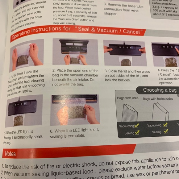 Vacuum Sealer LP-1805, World Tree Co., LTD/Black - Picture 5 of 8